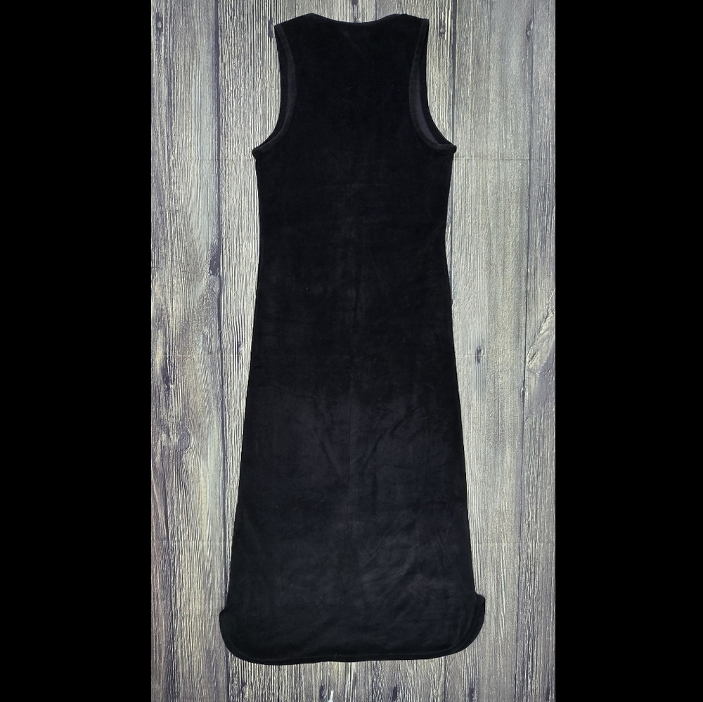 Jil Sander Long Black Velvet Dress - Picture 6 of 15